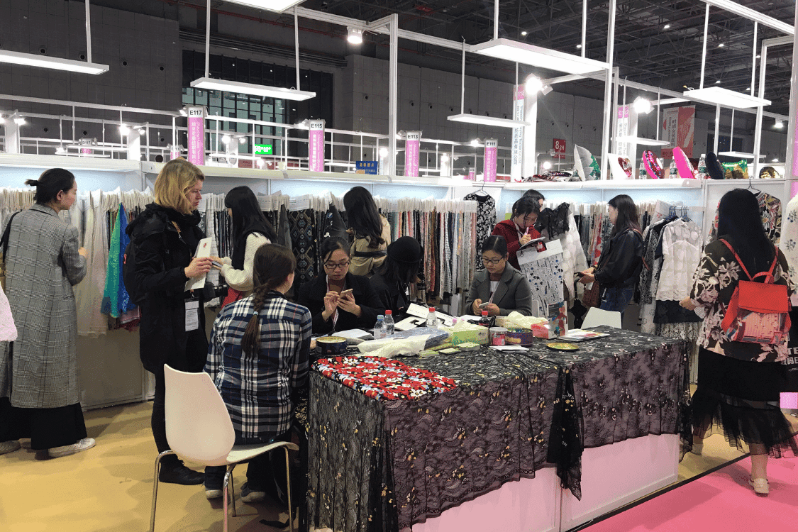 Shanghai lace fabric exhibition 2018